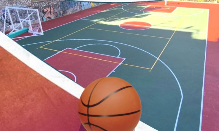 Εγκαίνια για το ανοιχτό γήπεδο μπασκετ στην πλατεία Αγίας Αναστασίας στη Νέα Ιωνία
