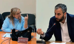 Είσαι ψεύτης Πισιμίση – Είστε υποκρίτρια κ. Λάμπρου