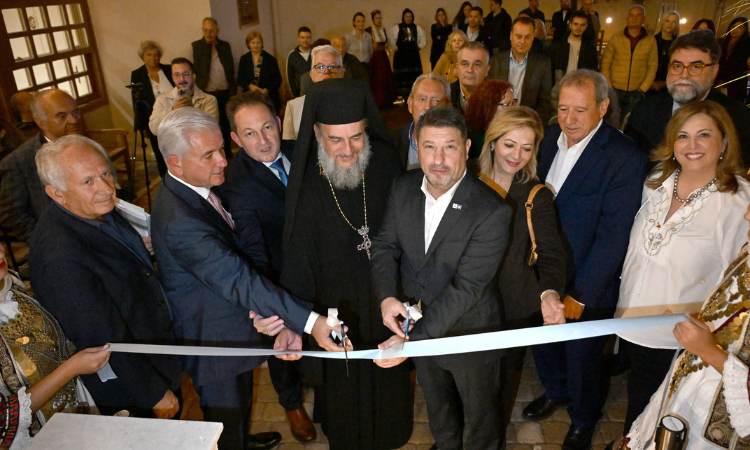 Εγκαινιάστηκε από τον Ν. Χαρδαλιά το ανακαινισμένο ιστορικό συγκρότημα της Οικίας Μπία