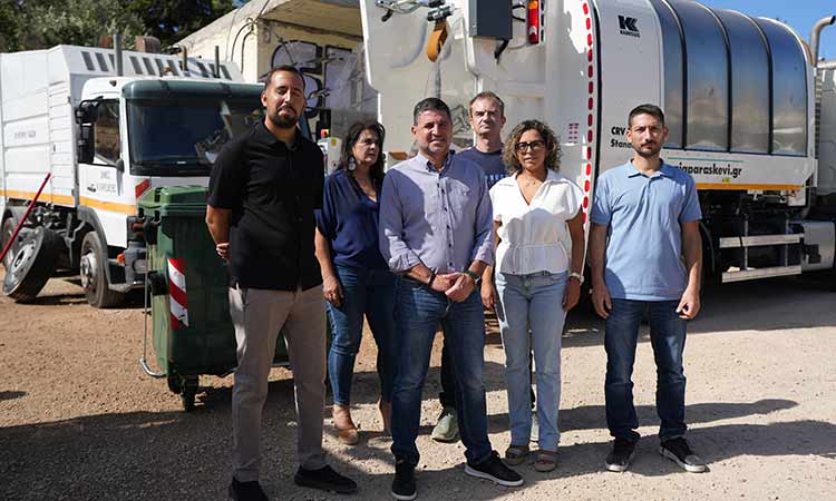 Δύο νέα, ευέλικτα απορριμματοφόρα στον στόλο του Δήμου Αγίας Παρασκευής